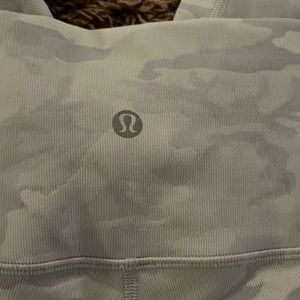 White camo lululemon leggings